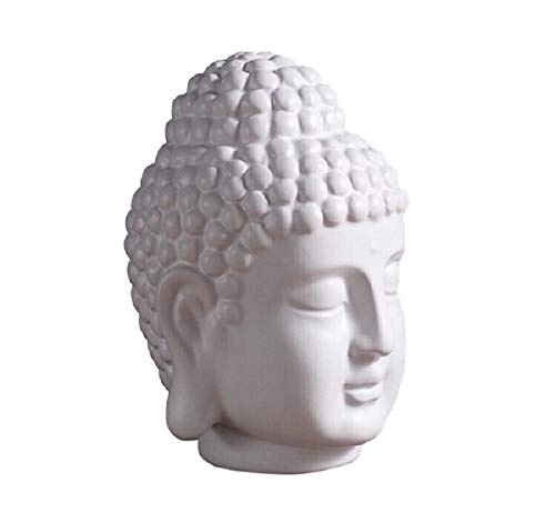 Ceramic Buddha Head Decoration Statues Buddhism Religious Statues Sculpture Decoration Collection for Home and Office Decoration
