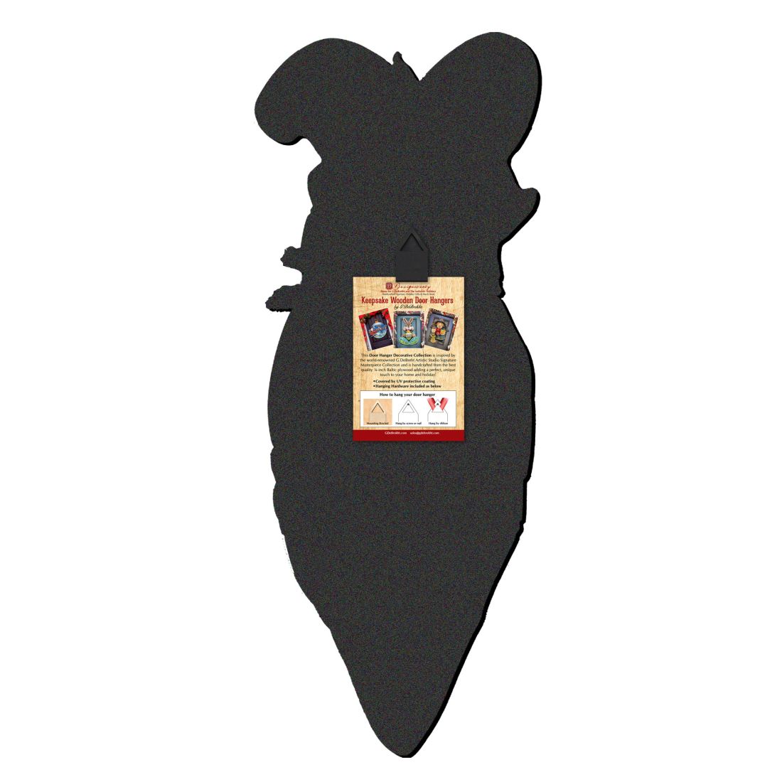 Carrot Bunny Easter Door Decor by Jamie Mills-Price - Easter Spring Decor - 8457609H