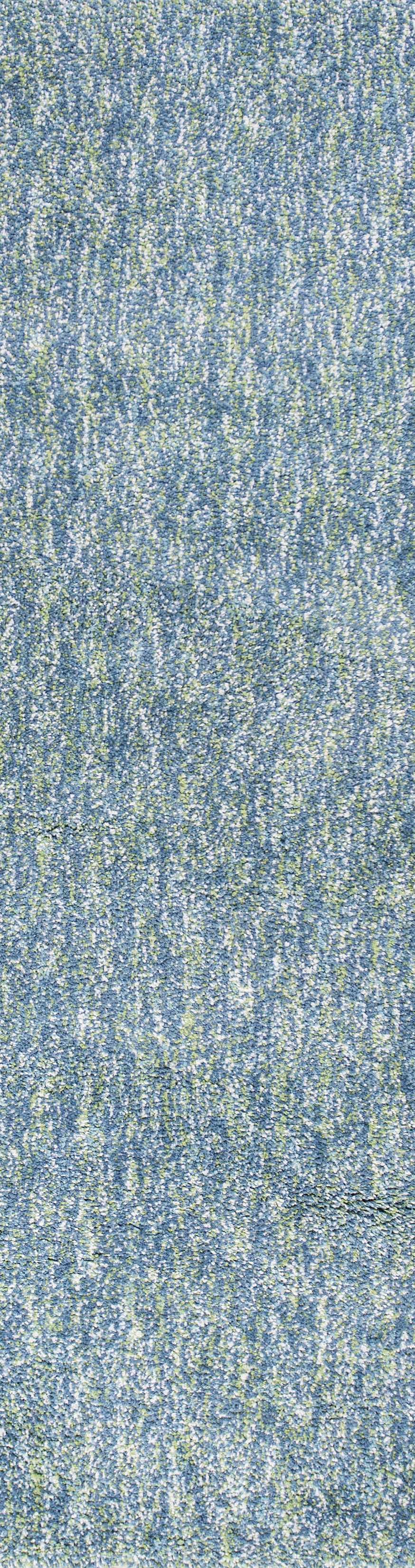 8 Seafoam Heather Indoor Shag Runner Rug