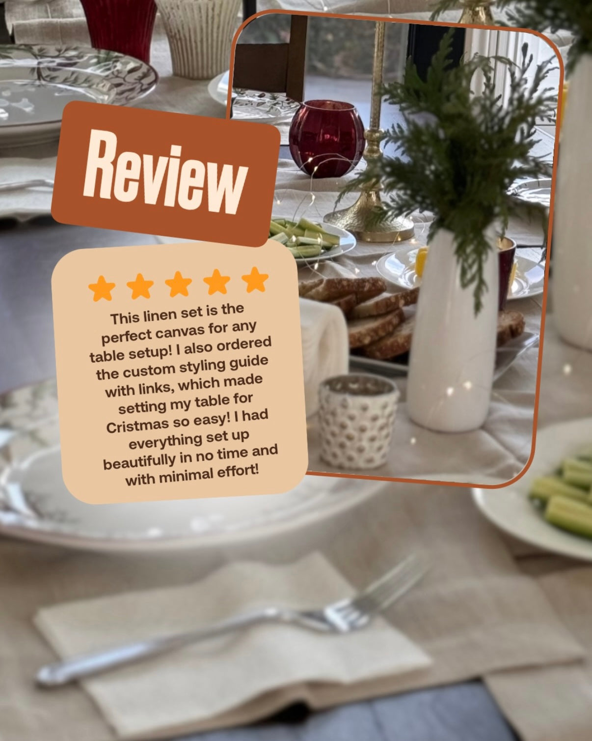 Soft Linen Table Runners - Choose Your Color