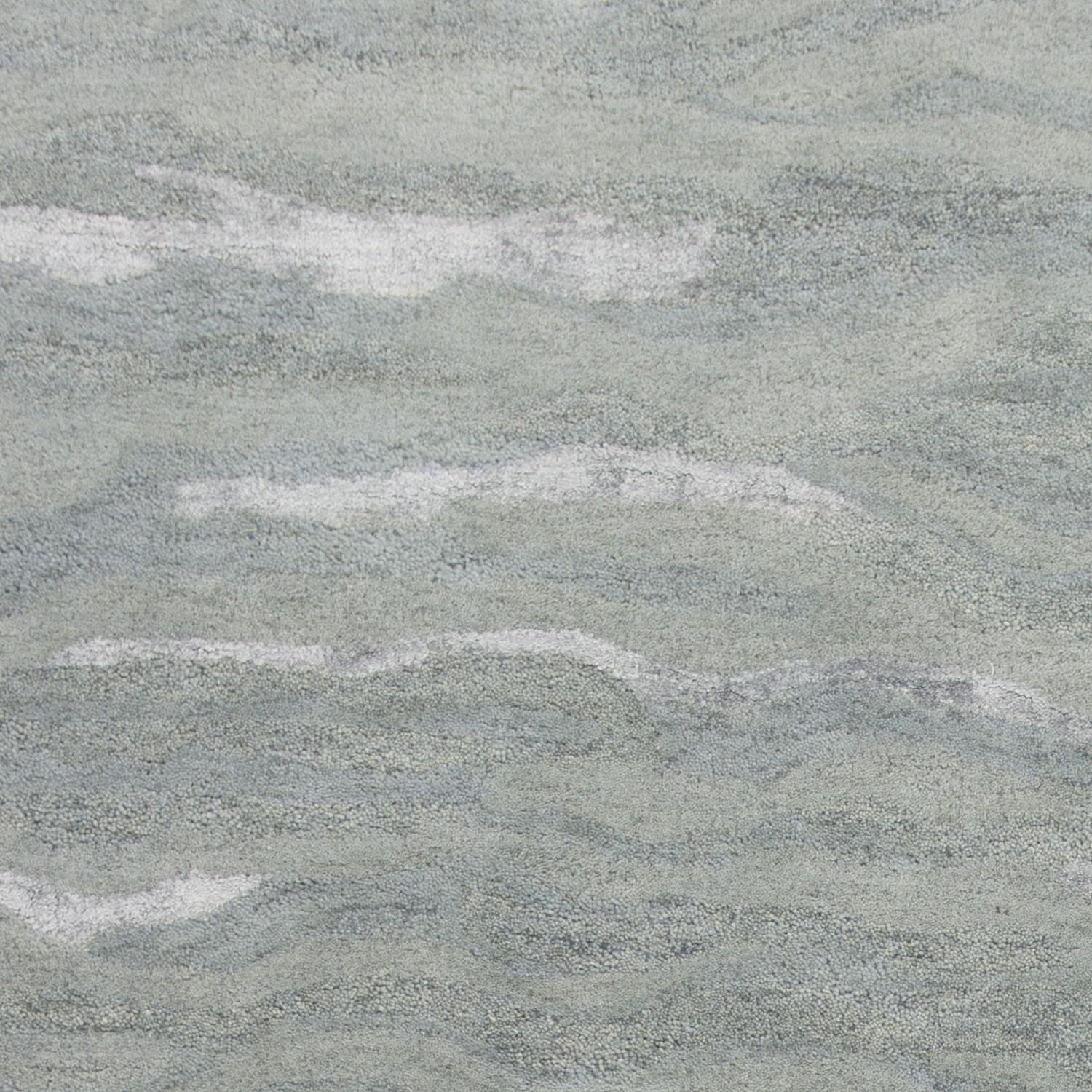 90 X 114 Slate Wool Or Viscose Rug
