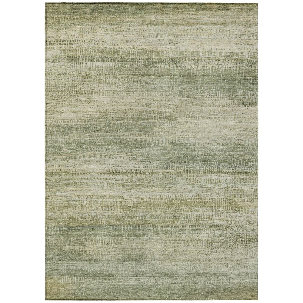 Machine Washable Indoor/Outdoor Chantille ACN2089 Aloe 3 x 5 Rug