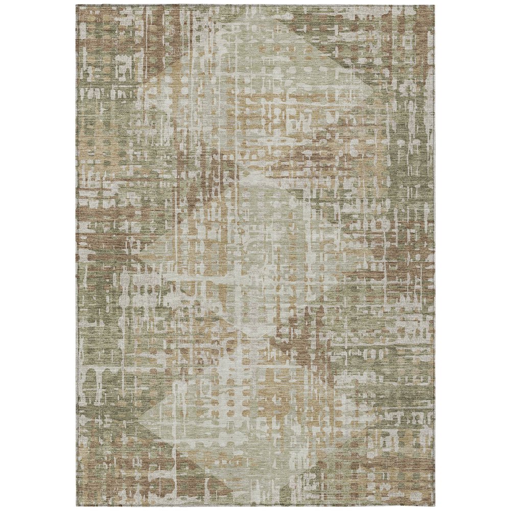 Machine Washable Indoor/Outdoor Chantille ACN2116 Fern 3 x 5 Rug