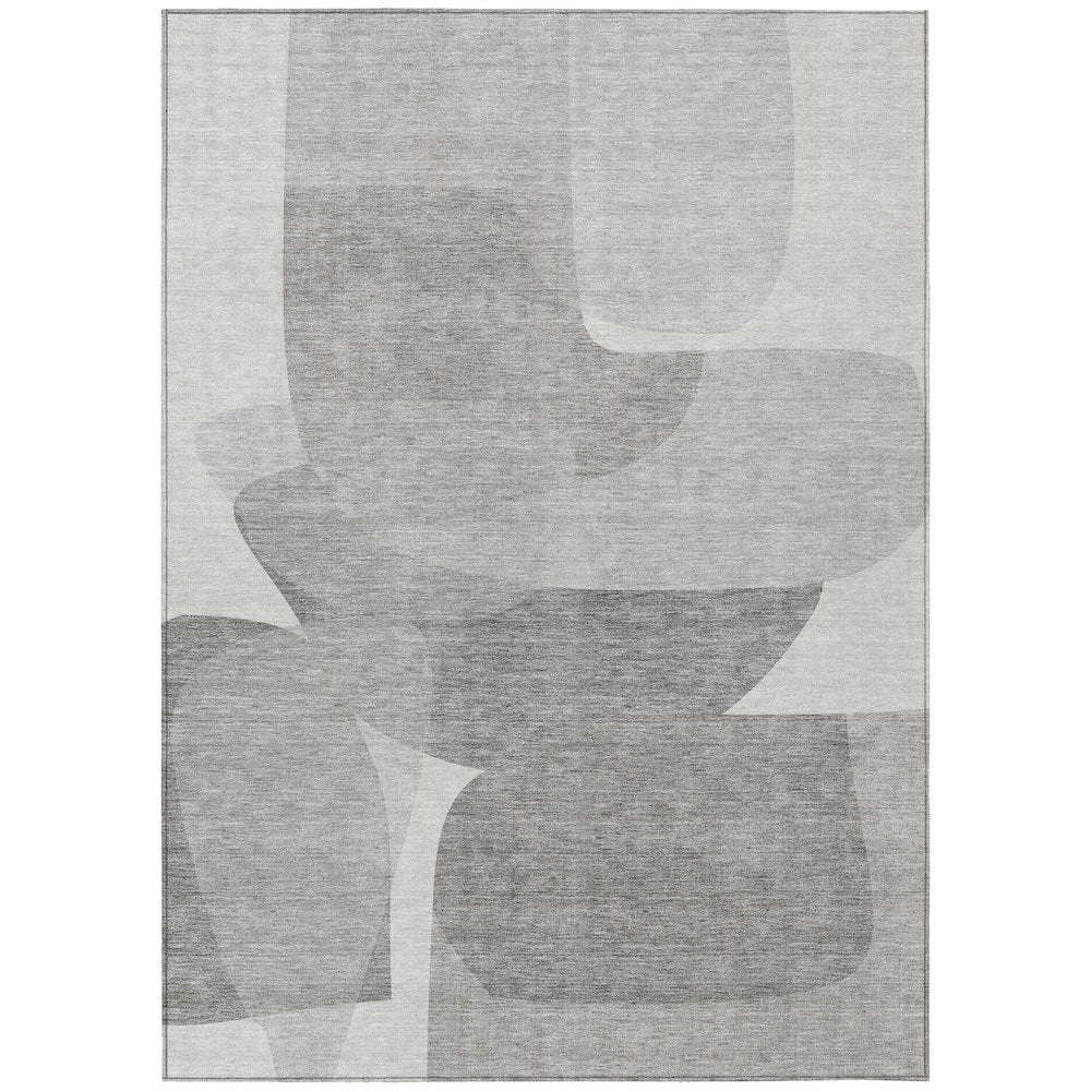 Machine Washable Indoor/Outdoor Chantille ACN2121 Linen 3 x 5 Rug