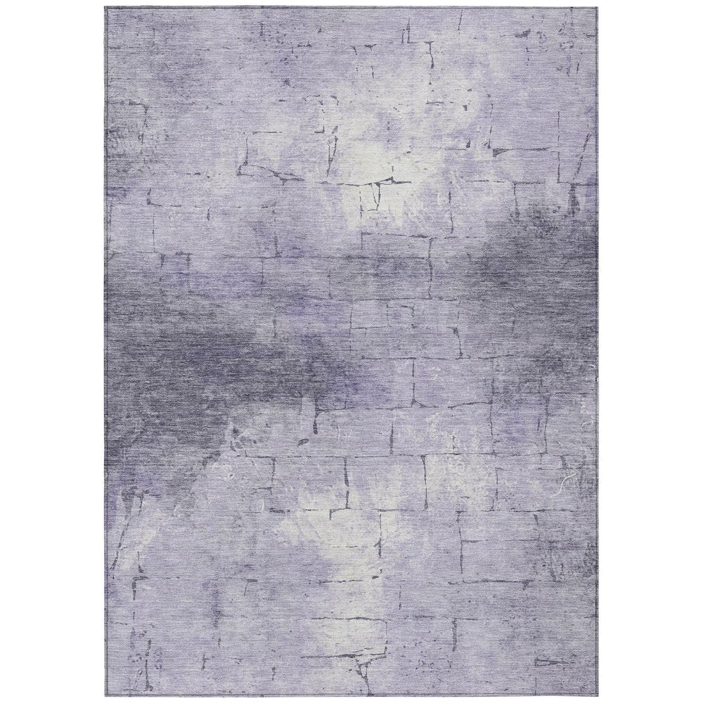 Machine Washable Indoor/Outdoor Chantille ACN2215 Lavender 3 x 5 Rug