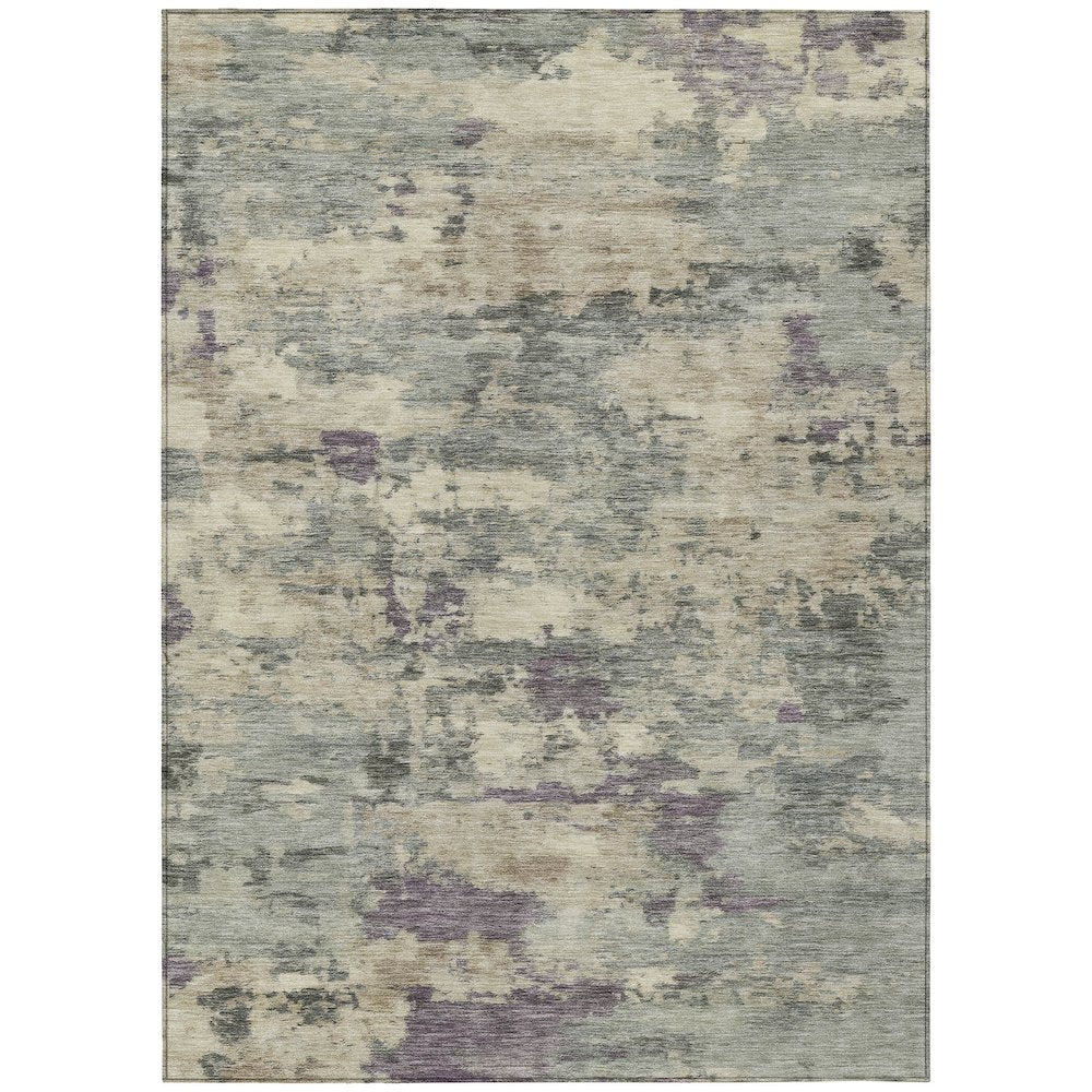 Machine Washable Indoor/Outdoor Chantille ACN2074 Sage 9 x 12 Rug