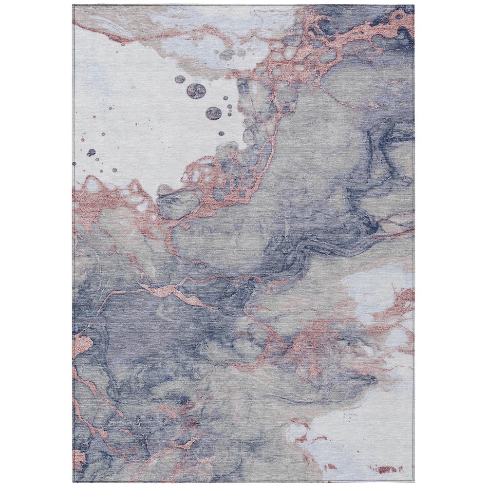 Machine Washable Indoor/Outdoor Chantille ACN2110 Blush 9 x 12 Rug