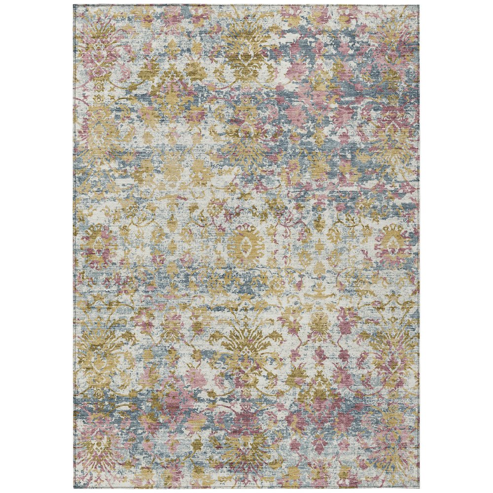 Machine Washable Indoor/Outdoor Chantille ACN2211 Wheat 9 x 12 Rug