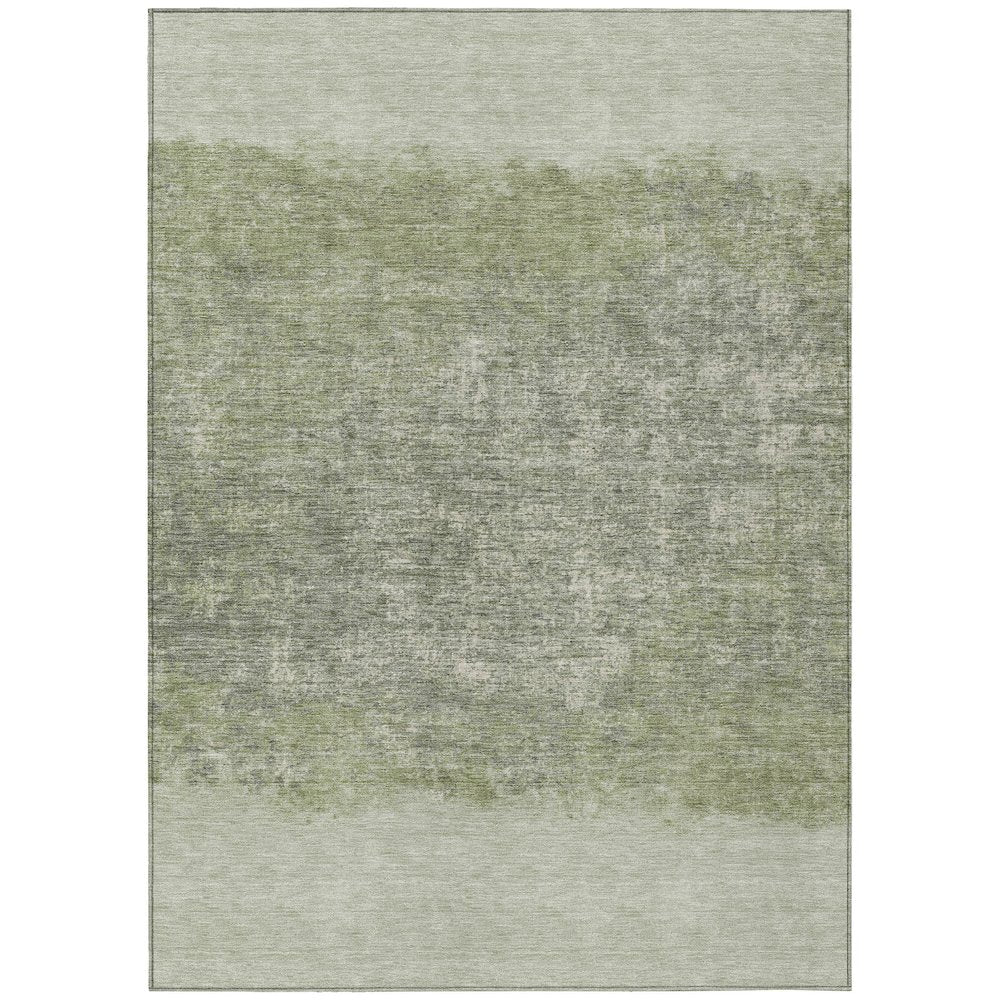 Machine Washable Indoor/Outdoor Chantille ACN2214 Aloe 10 x 14 Rug