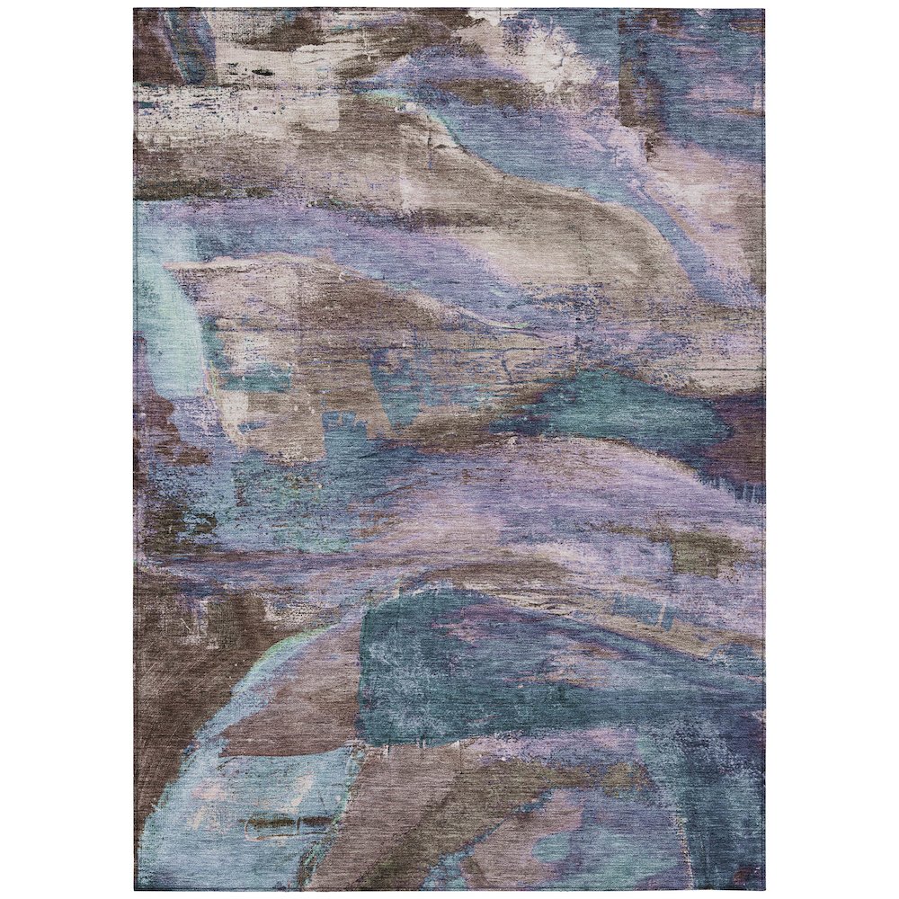 Machine Washable Indoor/Outdoor Chantille ACN2040 Mocha 26 x 310 Rug