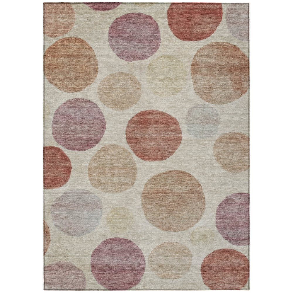 Machine Washable Indoor/Outdoor Chantille ACN2062 Salmon 26 x 310 Rug
