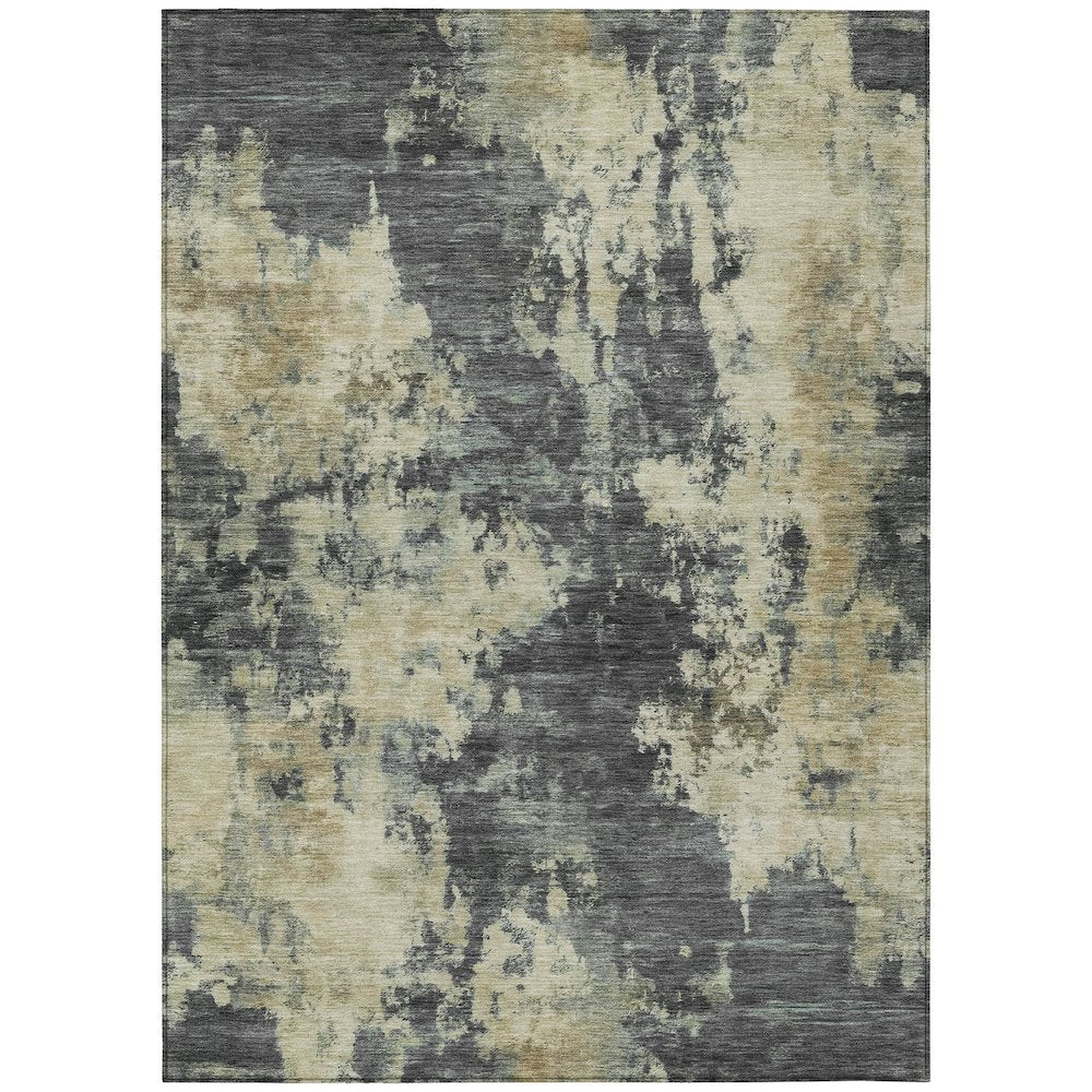 Machine Washable Indoor/Outdoor Chantille ACN2066 Gray 26 x 310 Rug
