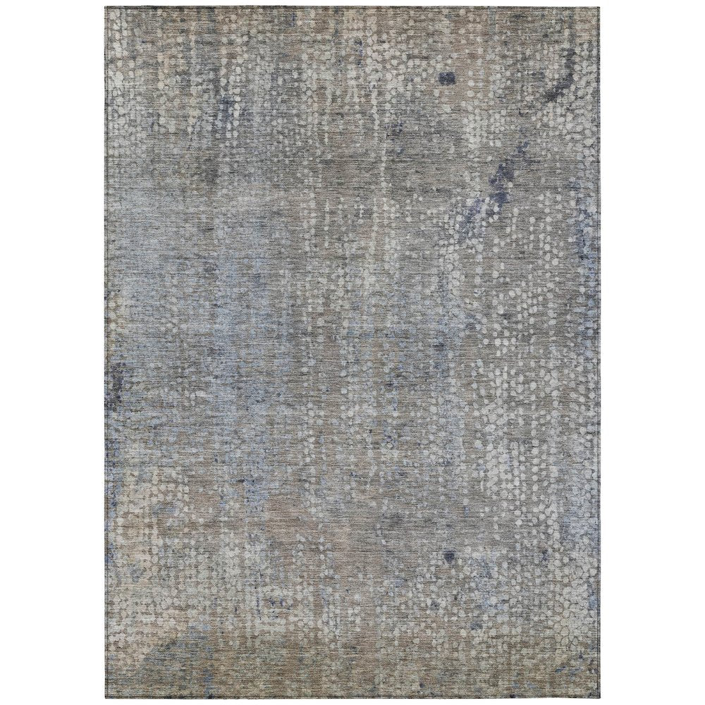 Machine Washable Indoor/Outdoor Chantille ACN2087 Taupe 26 x 310 Rug
