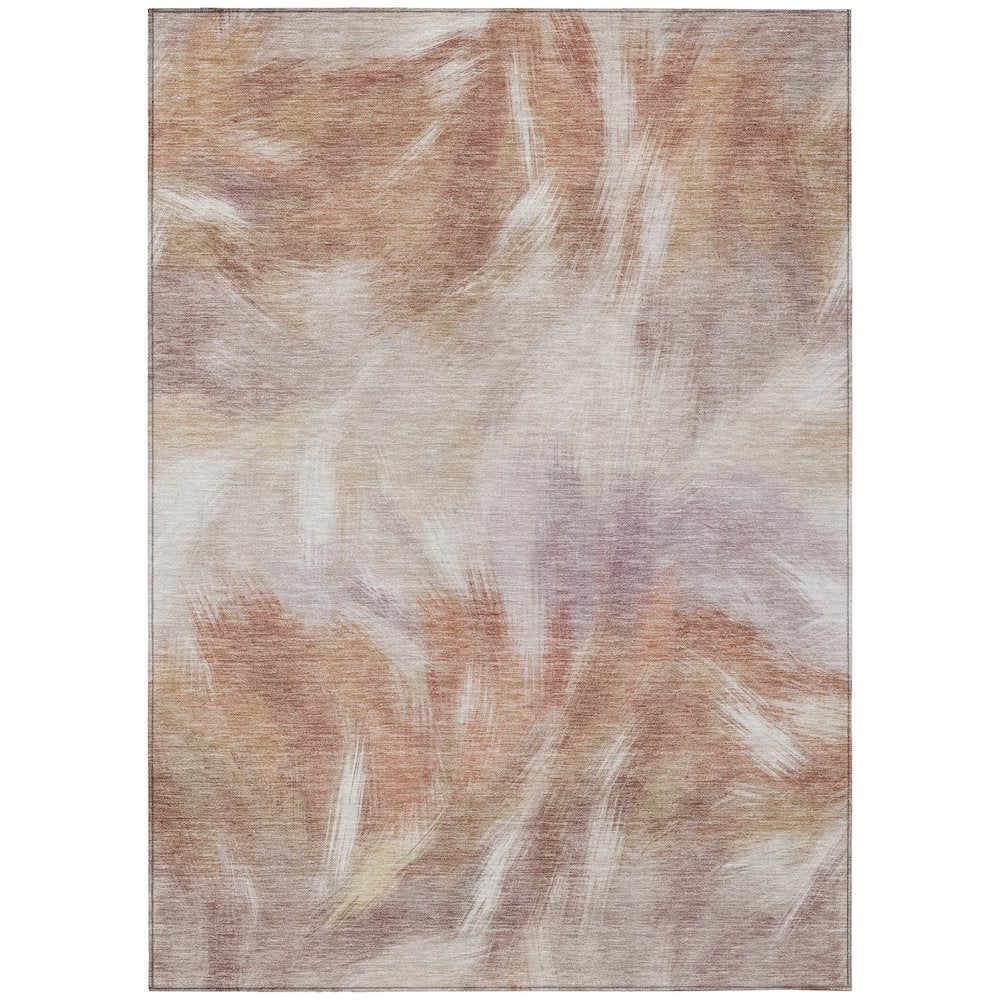 Machine Washable Indoor/Outdoor Chantille ACN2096 Copper 26 x 310 Rug