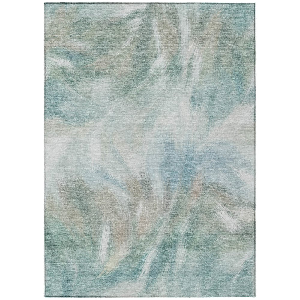 Machine Washable Indoor/Outdoor Chantille ACN2096 Sky 26 x 310 Rug