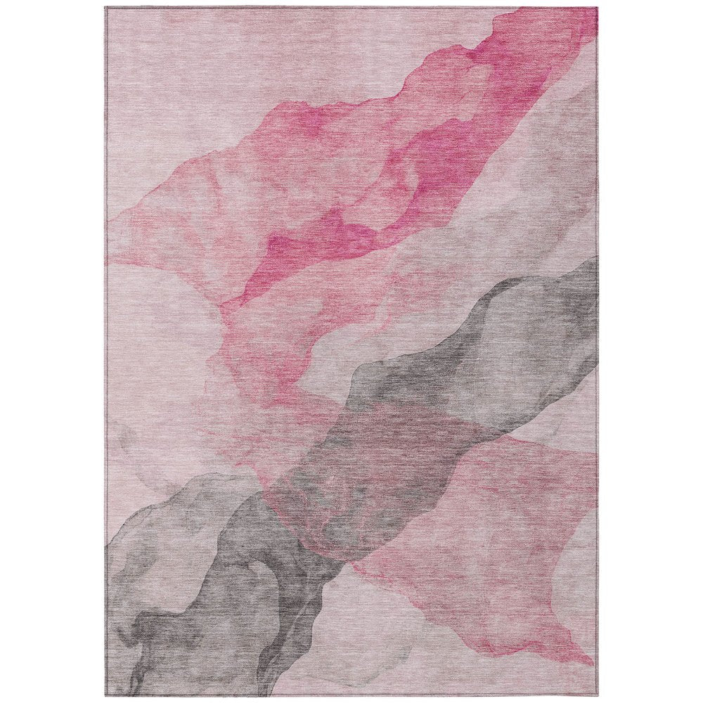 Machine Washable Indoor/Outdoor Chantille ACN2109 Blush 26 x 310 Rug