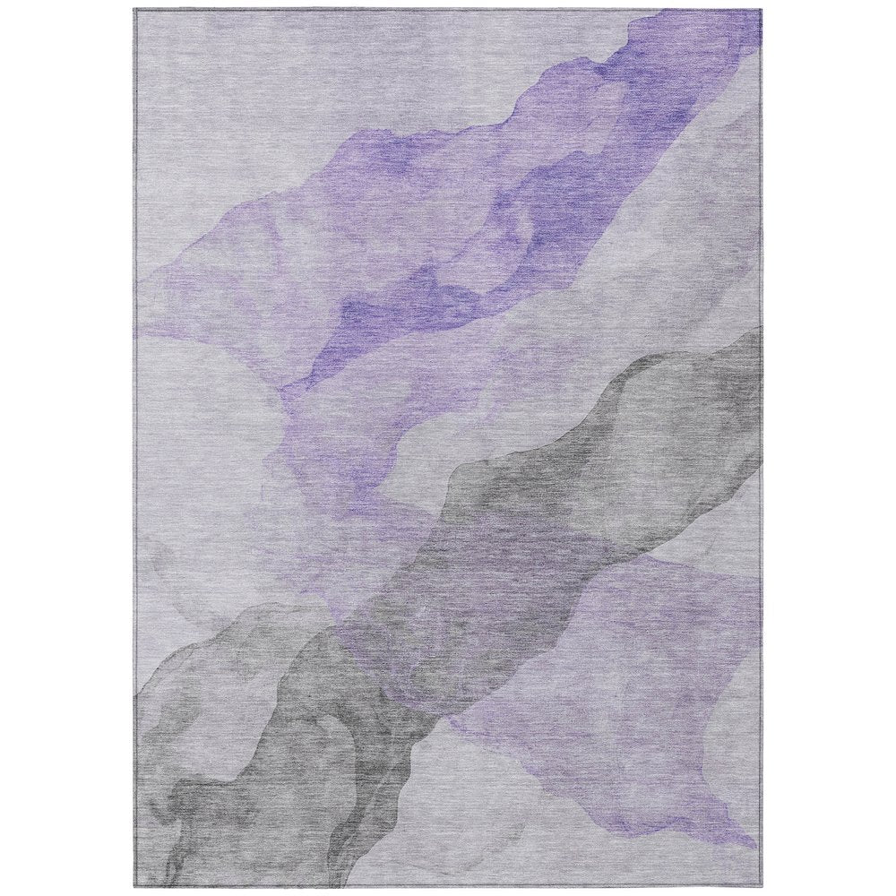 Machine Washable Indoor/Outdoor Chantille ACN2109 Lavender 26 x 310 Rug