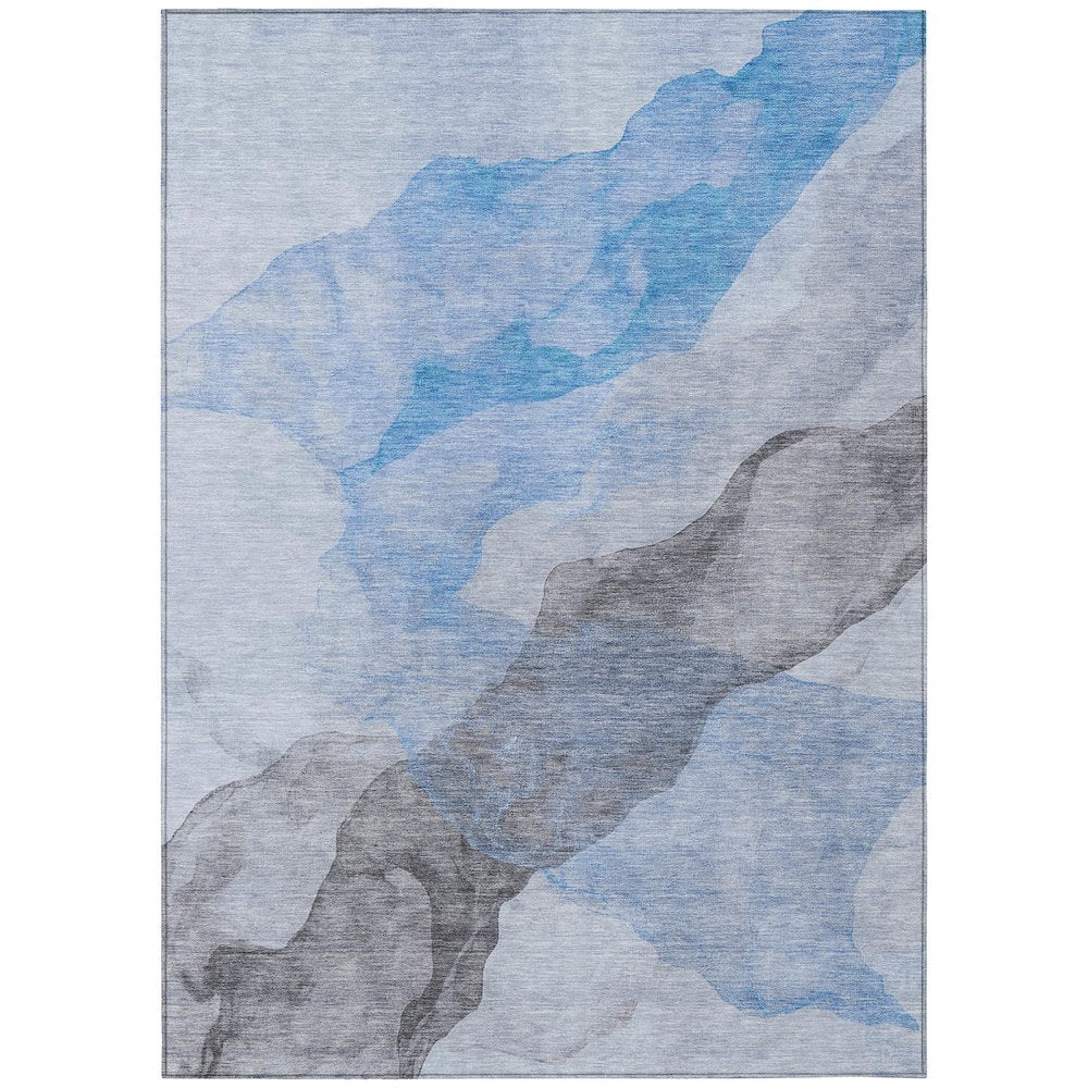 Machine Washable Indoor/Outdoor Chantille ACN2109 Sky 26 x 310 Rug