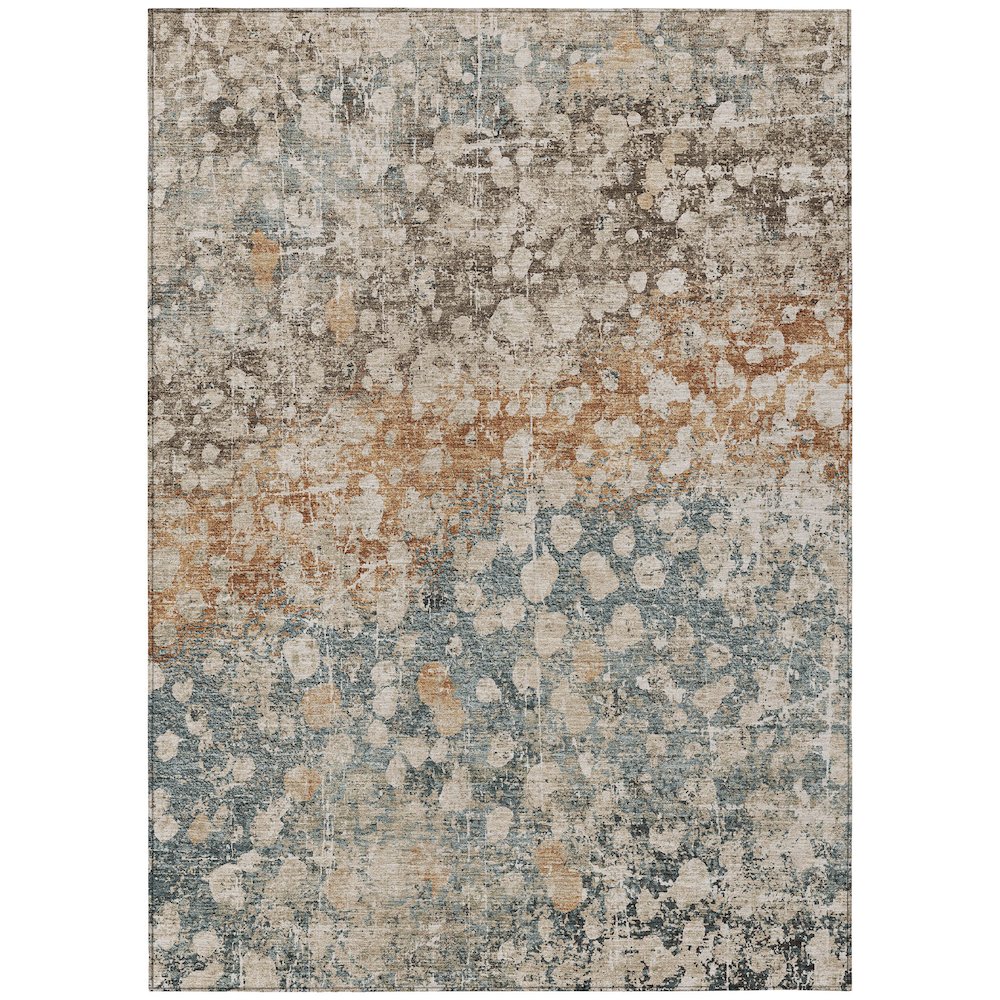 Machine Washable Indoor/Outdoor Chantille ACN2113 Putty 26 x 310 Rug