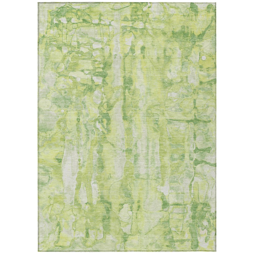 Machine Washable Indoor/Outdoor Chantille ACN2120 Lime 26 x 310 Rug