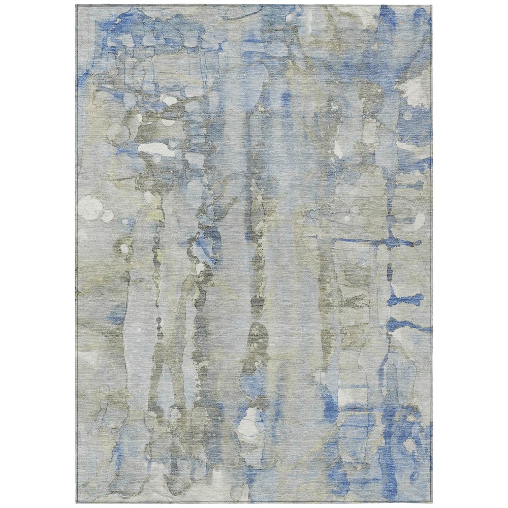 Machine Washable Indoor/Outdoor Chantille ACN2120 Sky 26 x 310 Rug