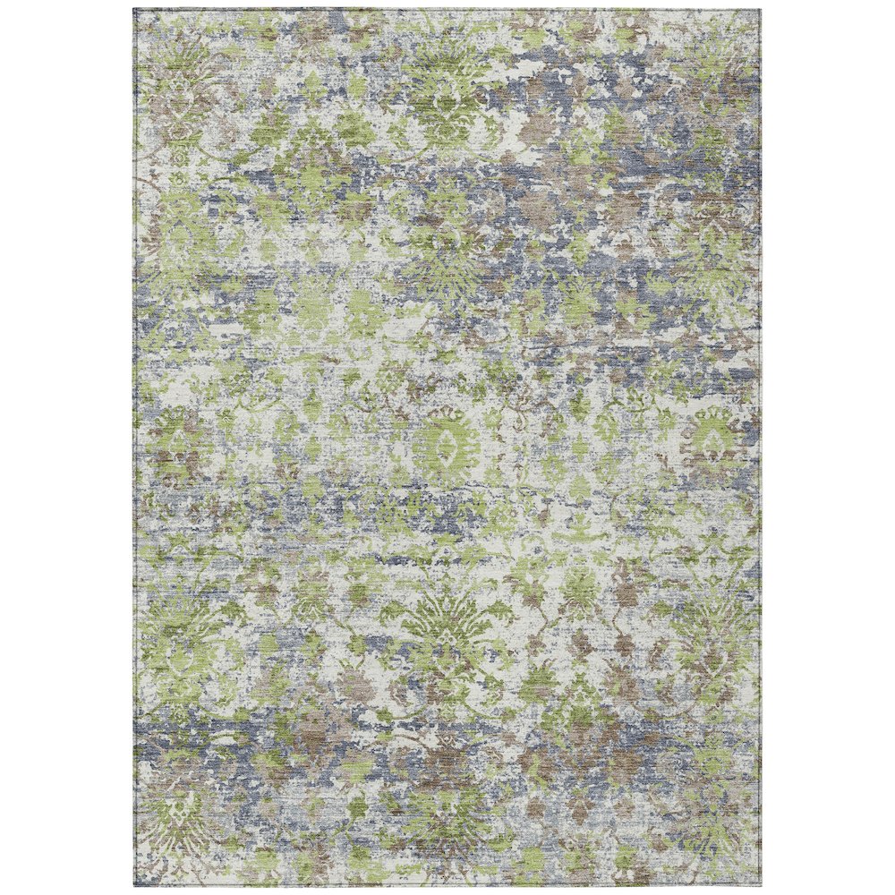 Machine Washable Indoor/Outdoor Chantille ACN2211 Aloe 26 x 310 Rug