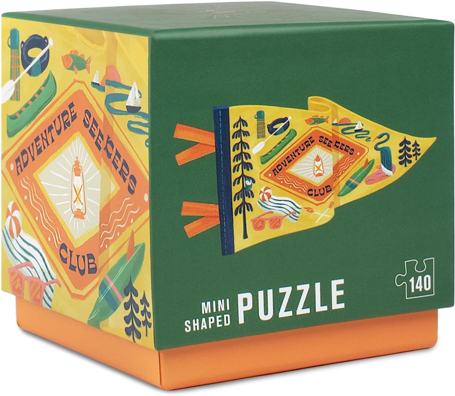 Adventure Seekers Club Mini Shaped Jigsaw Puzzle