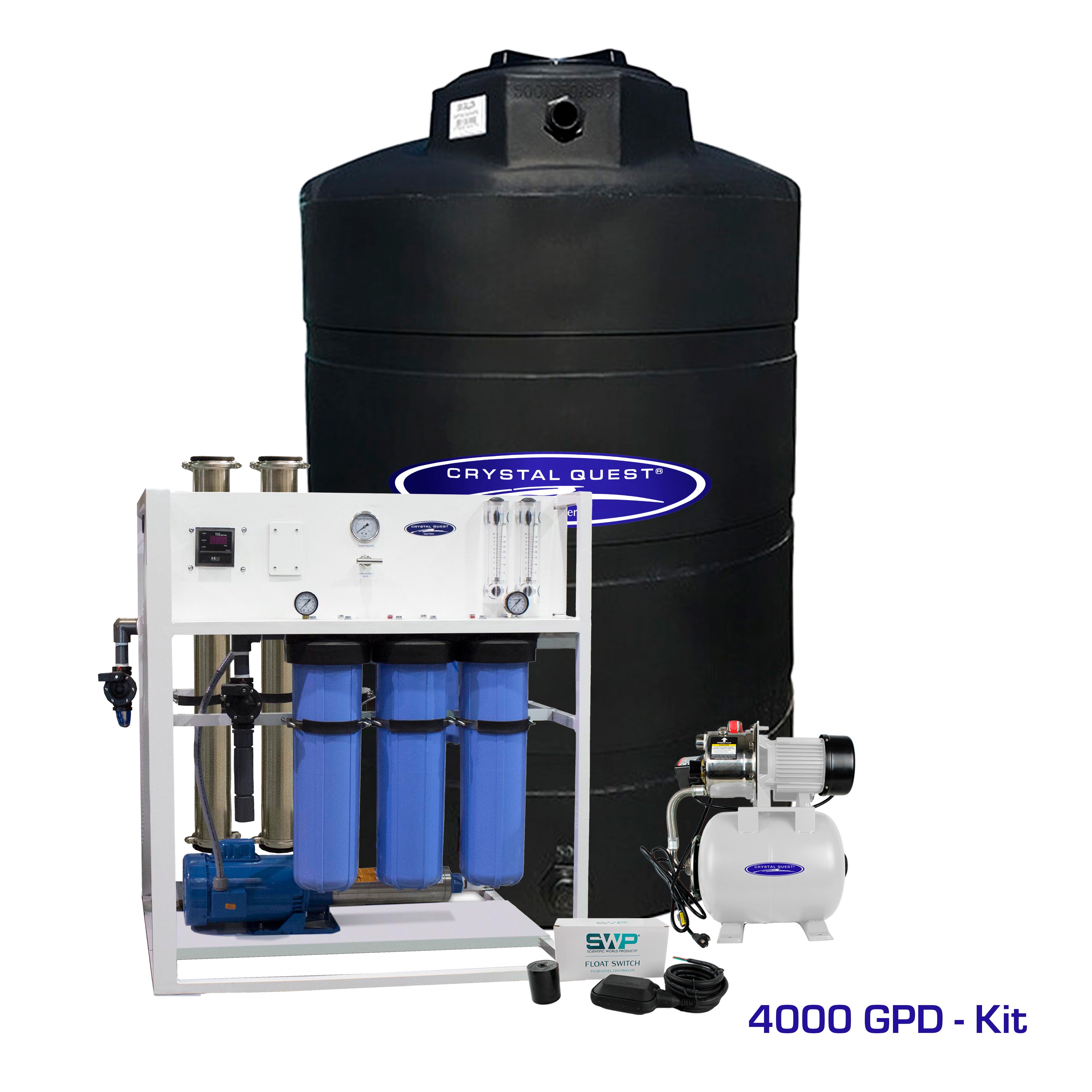 Commercial Mid-Flow Reverse Osmosis System (500-7000 GPD)
