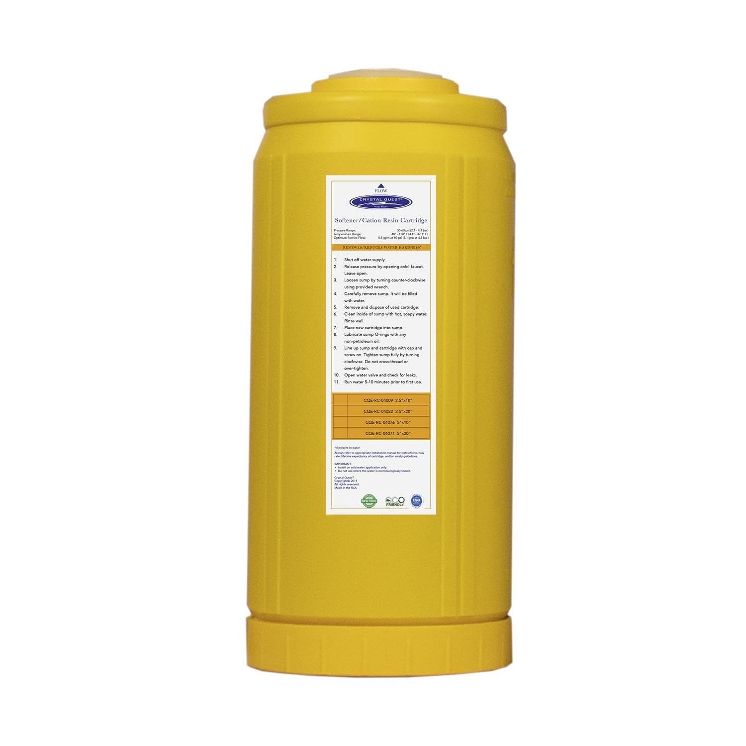 Cation Resin Filter Cartridge