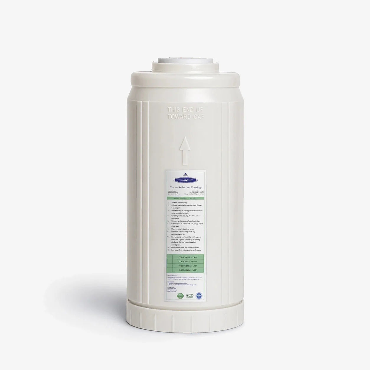 Nitrate Removal Filter Cartridge