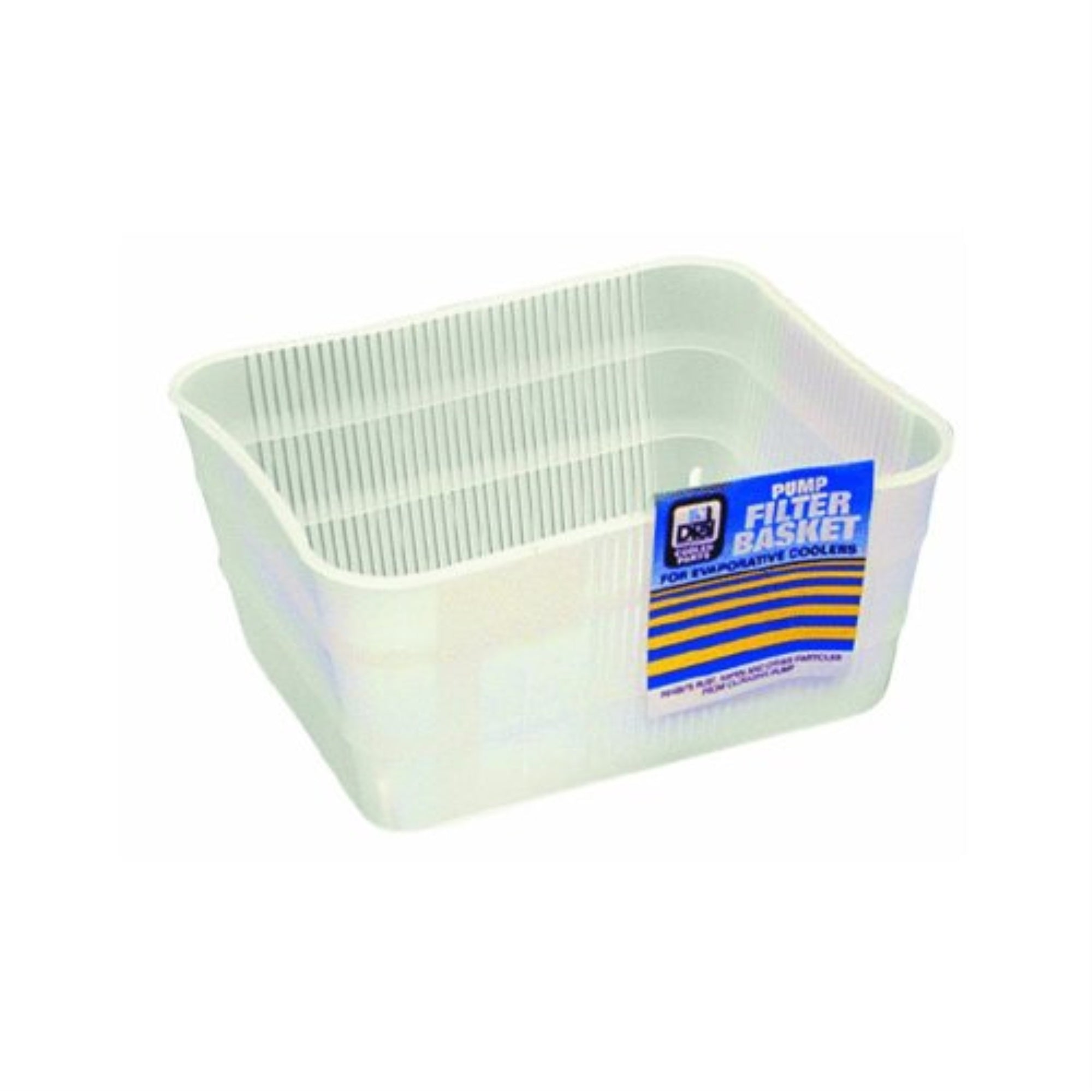 4003703 Molded Pump Basket Dial 3-1/2 In. H X 6 In. W White Polyethylene Basket  (Pack Of 12)