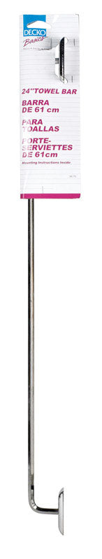 Bar Towel 24''Diamond Chr (Pack Of 1)
