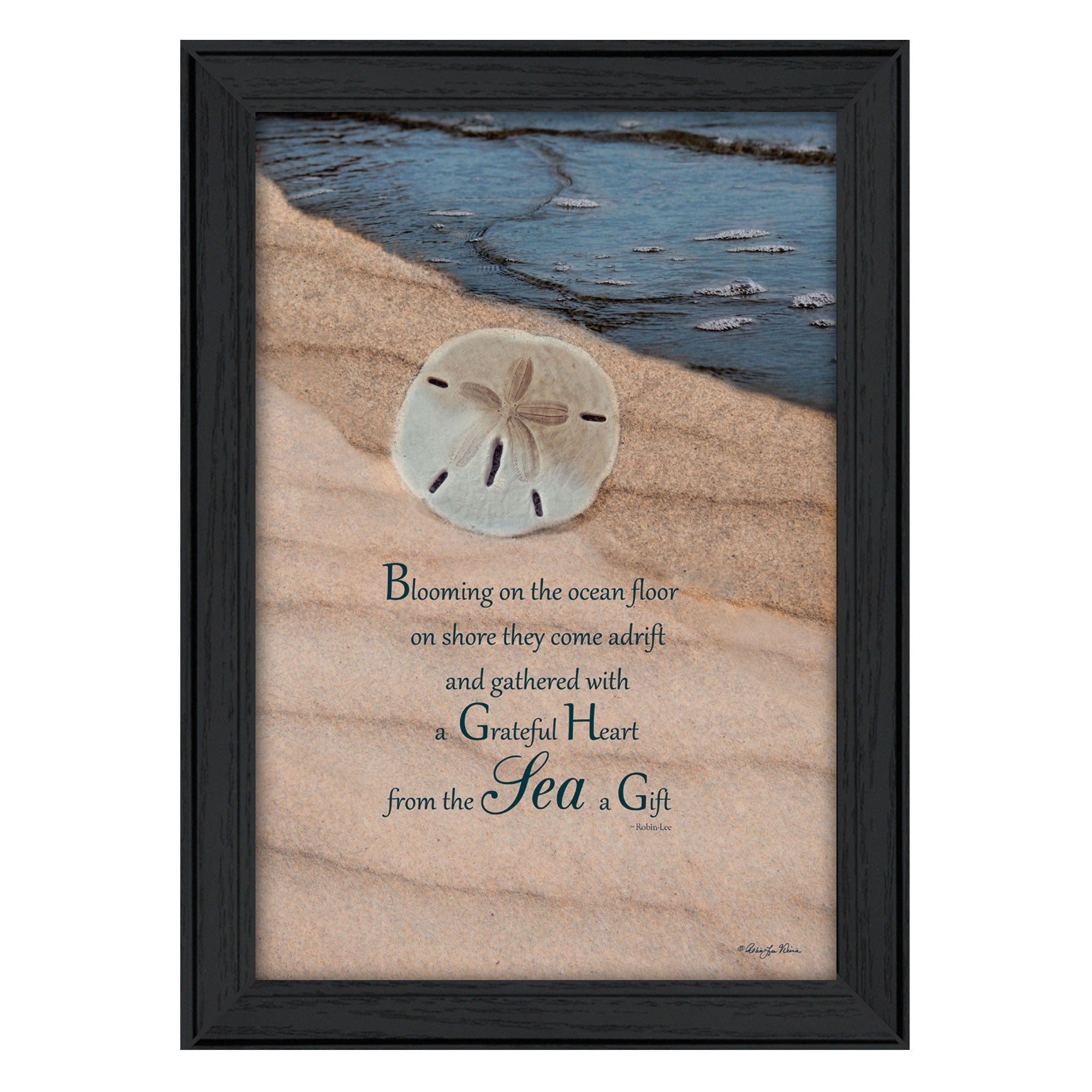 A gift Black Framed Print Wall Art