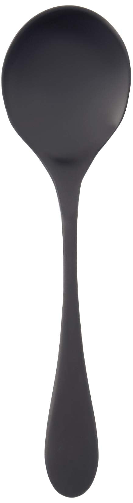 Knork Specialty Spoon, Soup, 6 Piece Set, Matte Black