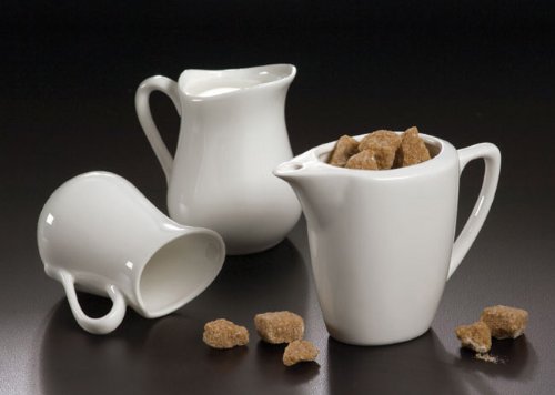 American Metalcraft Pbc25 2 Oz Porcelain Creamer