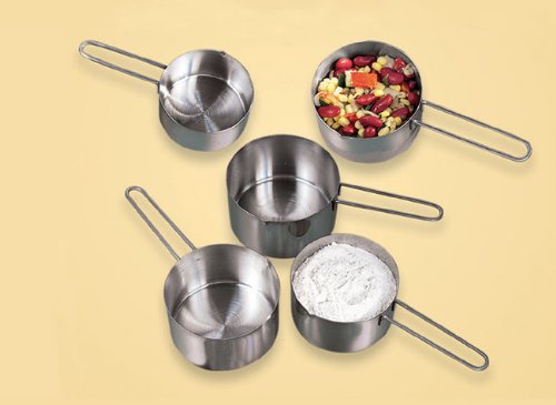 American Metalcraft, Inc. Mcw200 2-Cup Stainless Steel Measuring Cup With Wire Loop Handle, Silver