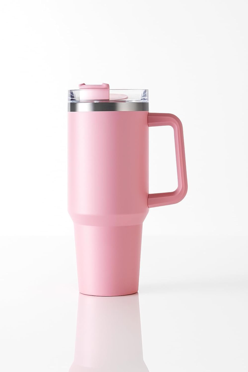 Gyrixa 1 Pcs Stainless Steel Insulated Travel Mug With Handle Lid Straw Leak Proof Gym Office Car Cupholder Tumbler(Multicolor)
