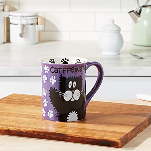 Our Name Is Mud Catffeine    Stoneware Mug, 16 Oz.