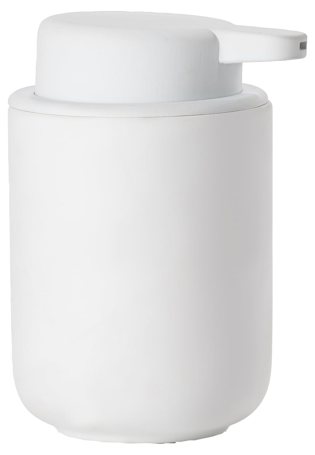 Zone Denmark Ume Shampoo Dispenser In Elegant White - Stylish And Functional Bathroom Accessory - H 5'', Dia 3.3'', 8 Oz