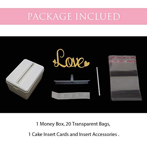 Aprildecember666 Cake Money Box, Money Pulling Cake Making Mold- Small -4.3X3.1X2.7 Inch