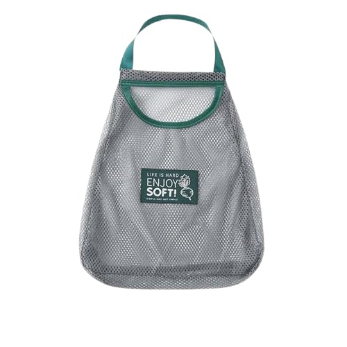 Piharva Reusable Mesh Storage Bag 30X40 Cm  Double Layer Fridge Organizer Pouch For Fruits, Vegetables, Travel, Accessories  E