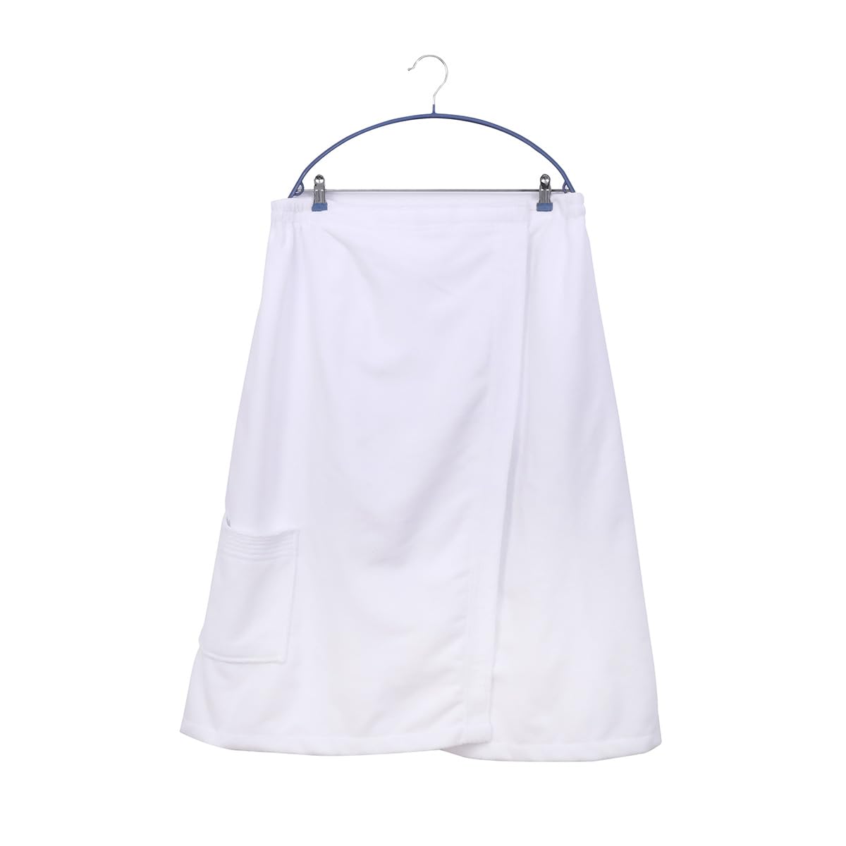 By Lora Womens Spa Wrap Towels, Bath Towel Wrap Microfiber With Pocket Quick Dry Body Shower Wrap - Xx-Large White