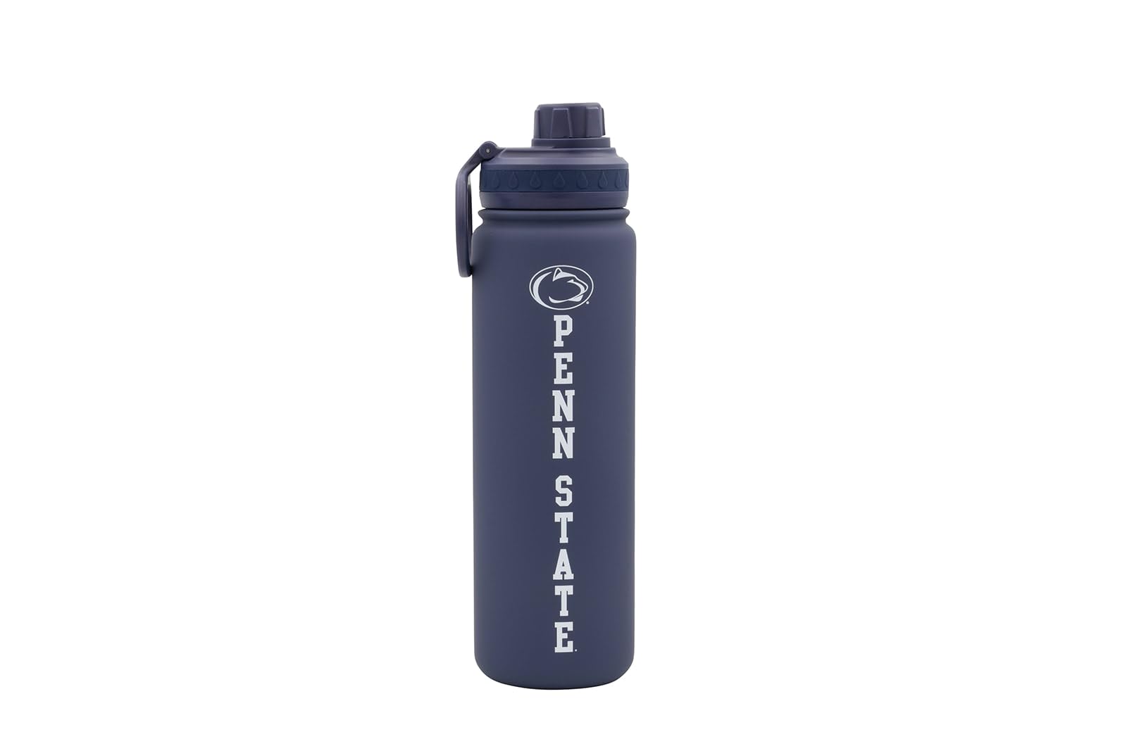 Decorvo Penn St Water Bottle  Navy Double Walled Stainless Steel 24 oz Keeps Drinks Cold or Hot