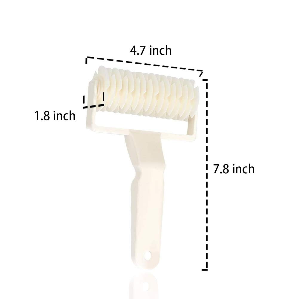 Renext Dought Cookie Pie Pizza Bread Pastry Lattice Roller Cutter Craft Diy Baking Tool