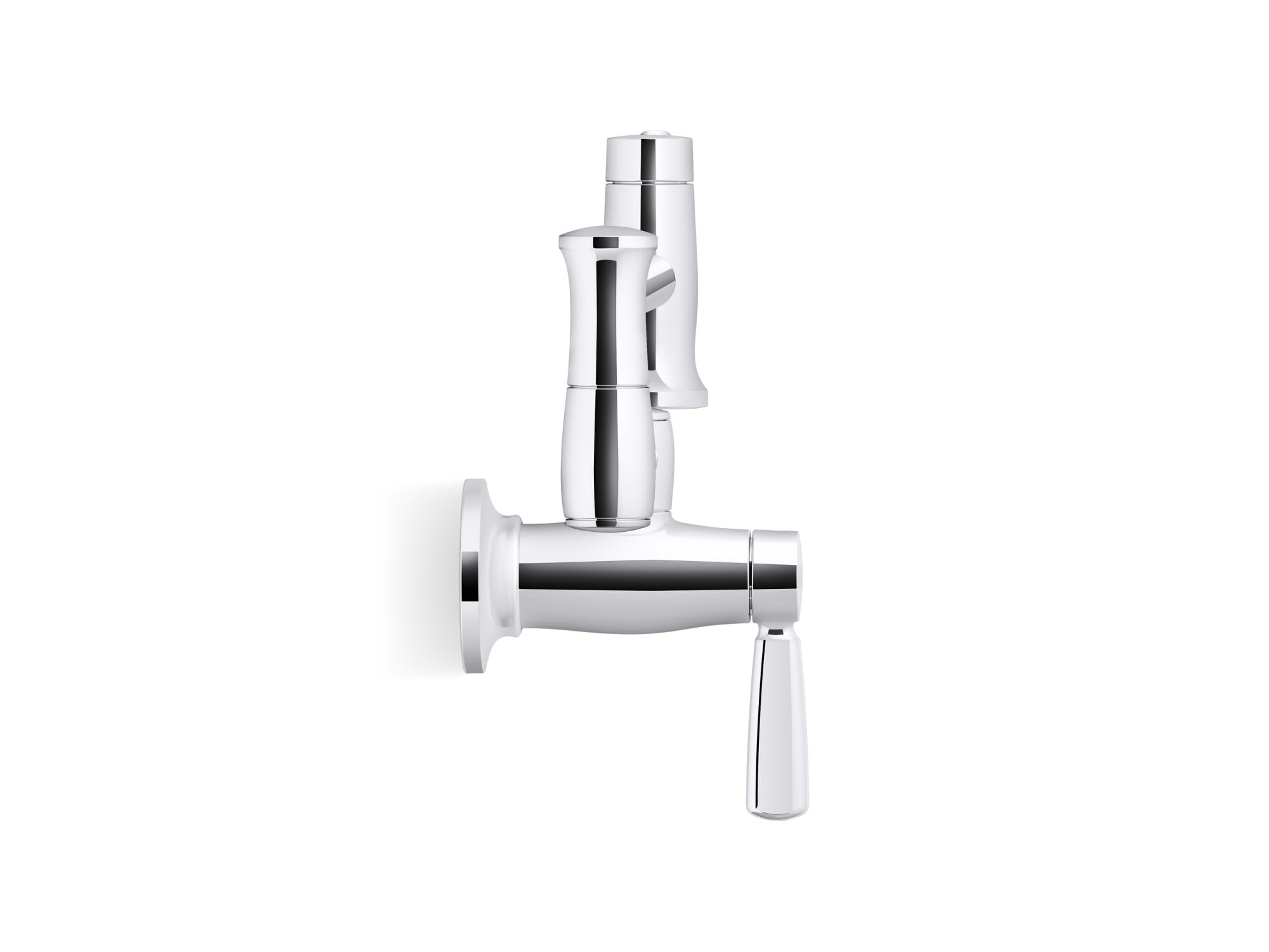 Kohler K-35744-Cp Traditional Style Wall-Mount Pot Filler, Pot Filler Faucet, Kitchen Sink Pot Filler Faucets, Polished Chrome