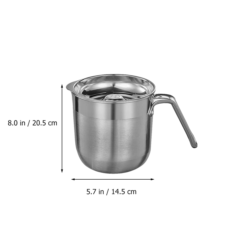 Angoily Egg Separator Egg Yolk White Separator Tool, Food Grade Egg Divider Stainless Steel Egg Sieve Kitchen Gadget Cooking Bak