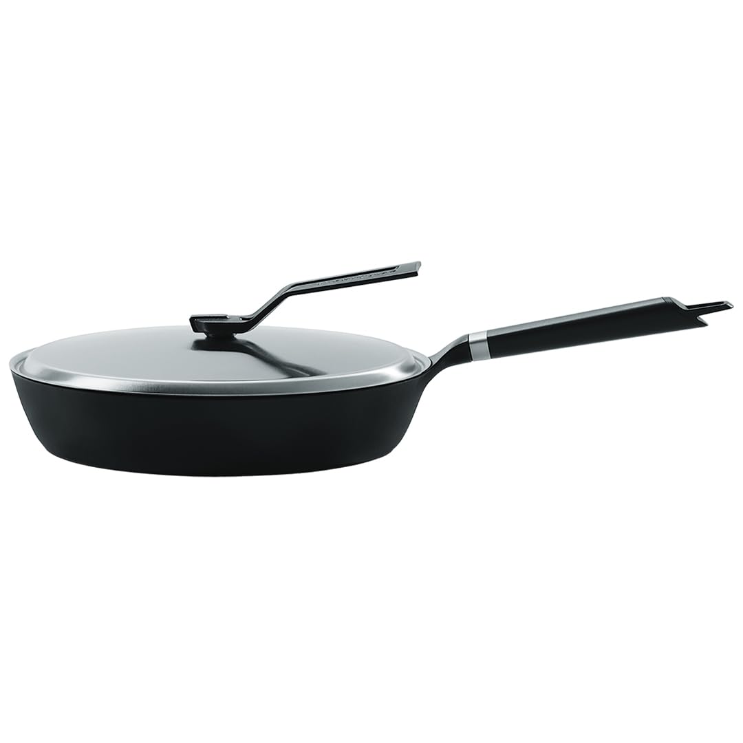 Vermicular OvenSafe Skillet & Stainless Steel Lid Lid | 28cm Deep (11)