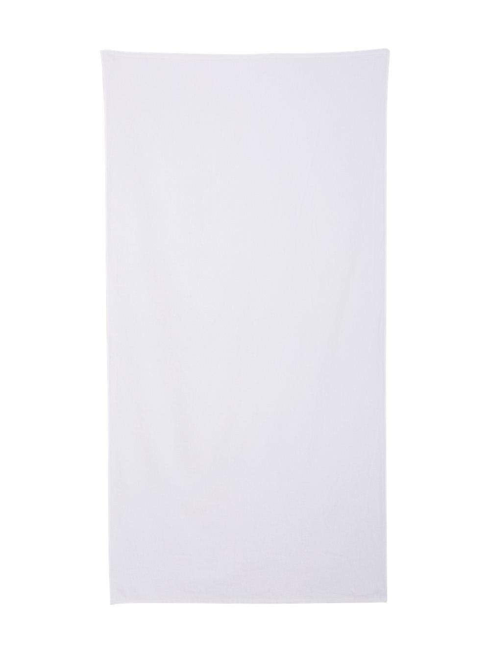 OAD Value Beach Towel - White  One Size