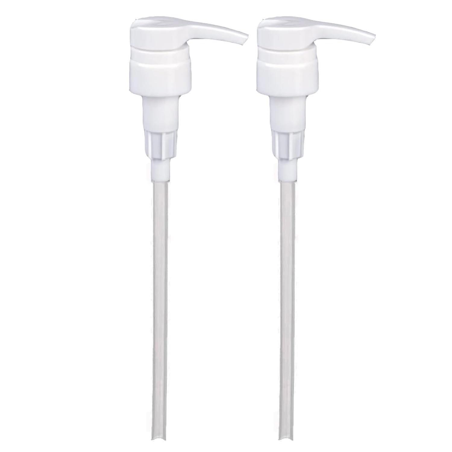 Universal Shampoo/Conditioner Dispenser Pump For Bottles, Leak Proof, Pump Top Fits 1 L/33.8 Oz Bottles, 28/410 Neck Size, (Whit