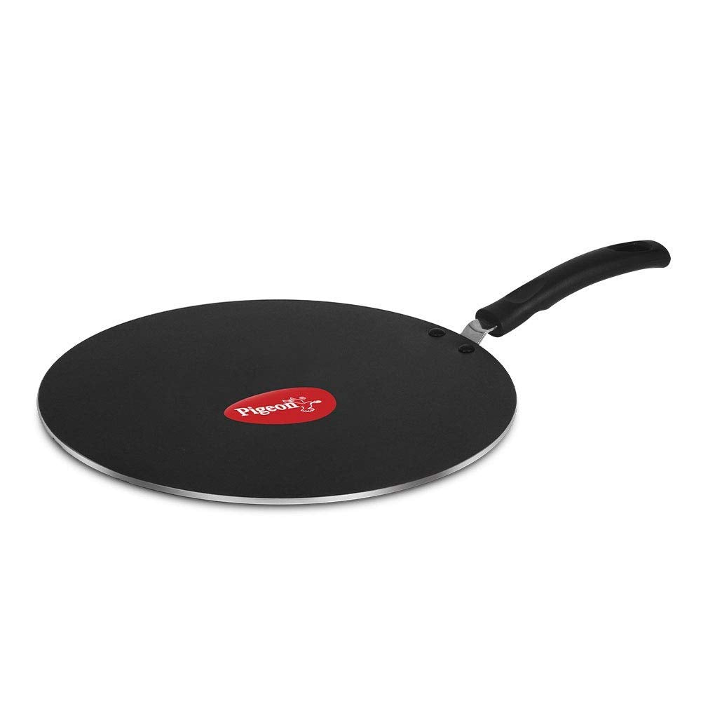 Pigeon by Stovekraft NonStick Aluminium Multi Tawa (31cm, Black)